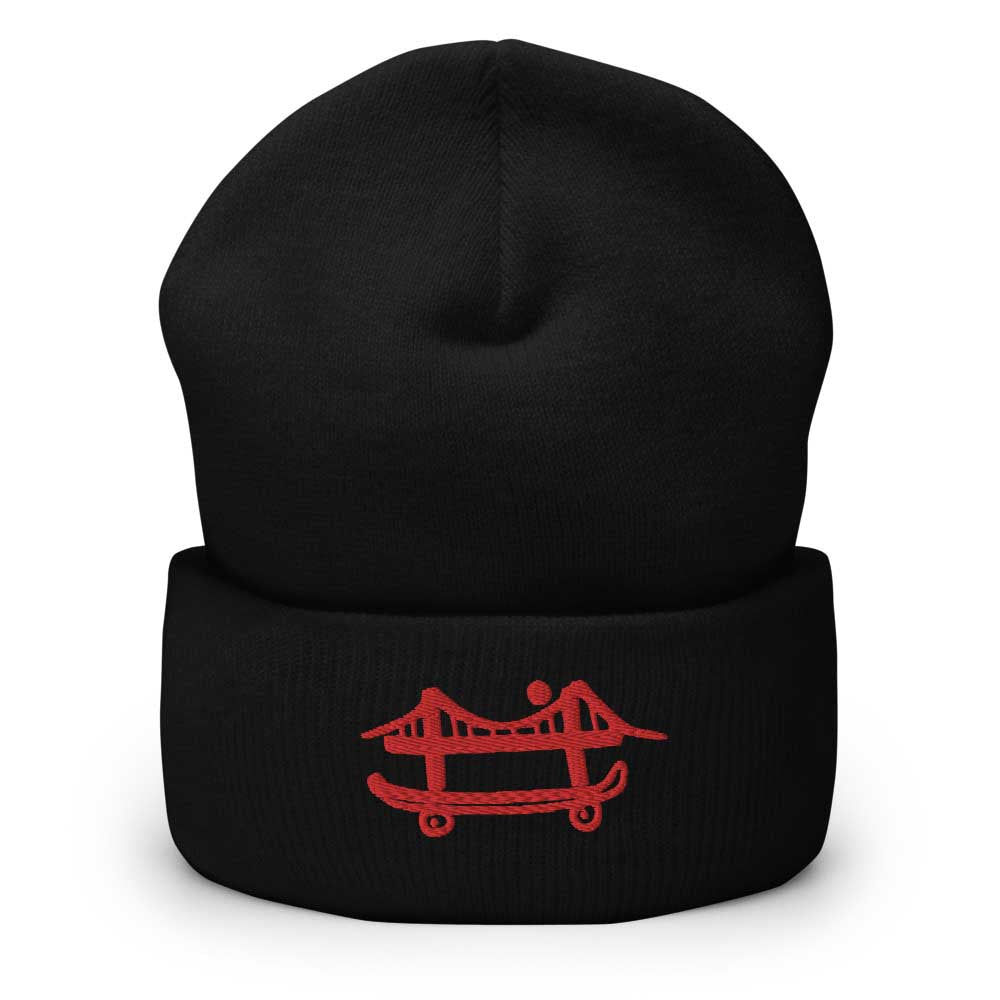 Black Logo Beanie